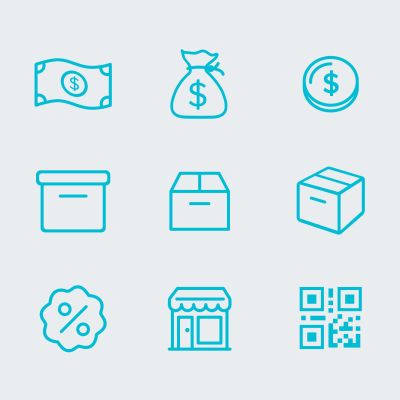 54 E-Commerce Icons (Demo)